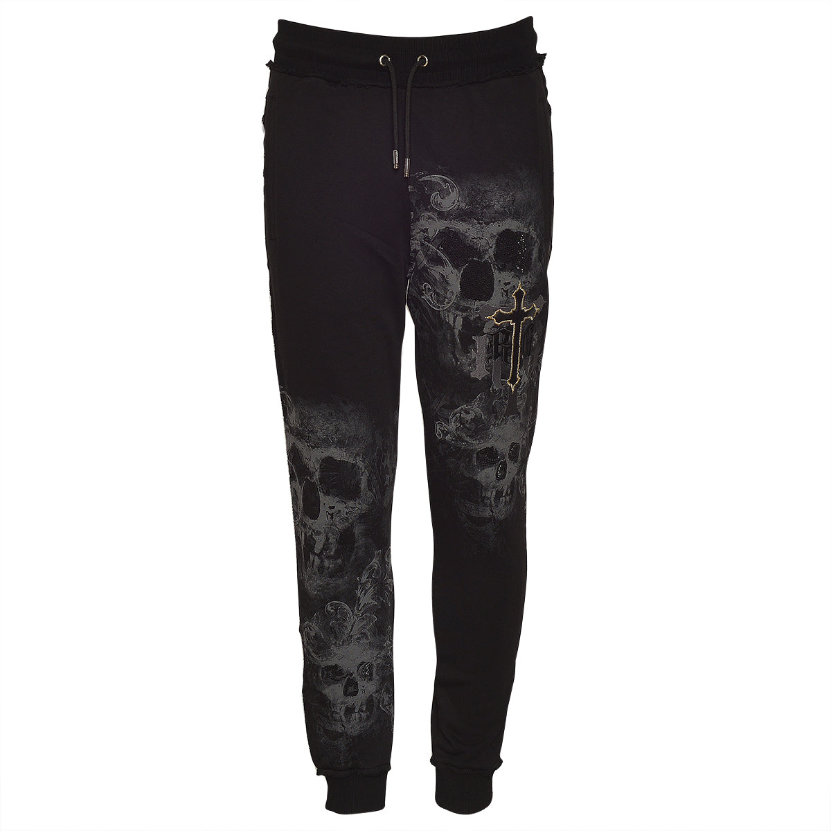 Black trouser joggers on sale