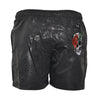 Skull Rose Swim Trunks Black