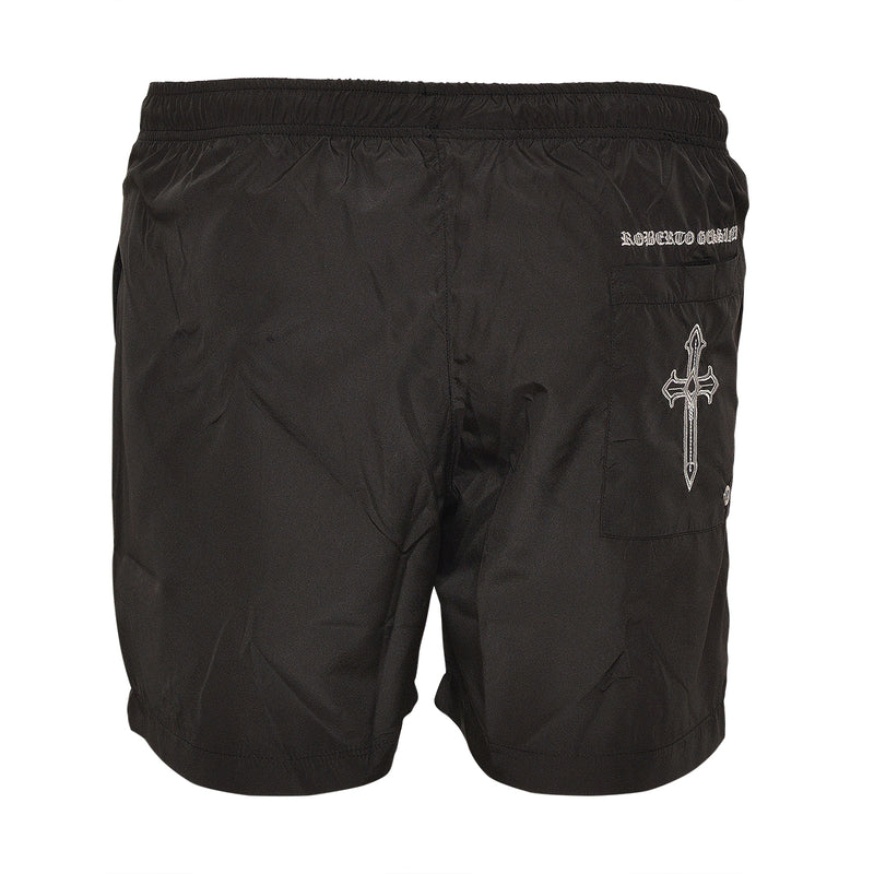 Multi-Cross Swim Trunks Black