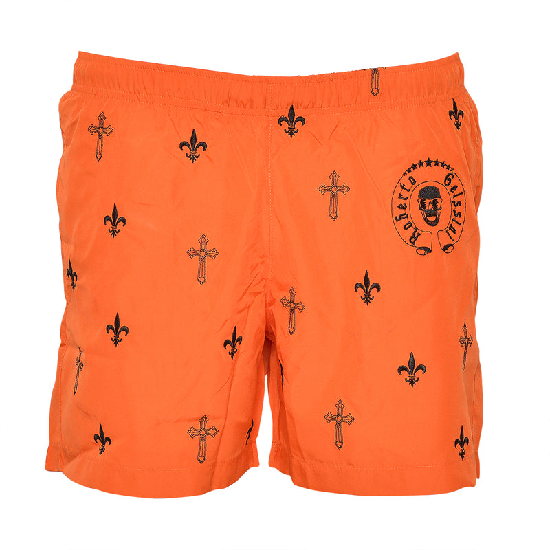 Multi-Cross Swim Trunks Orange