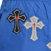 Cross Over Badehose Blau