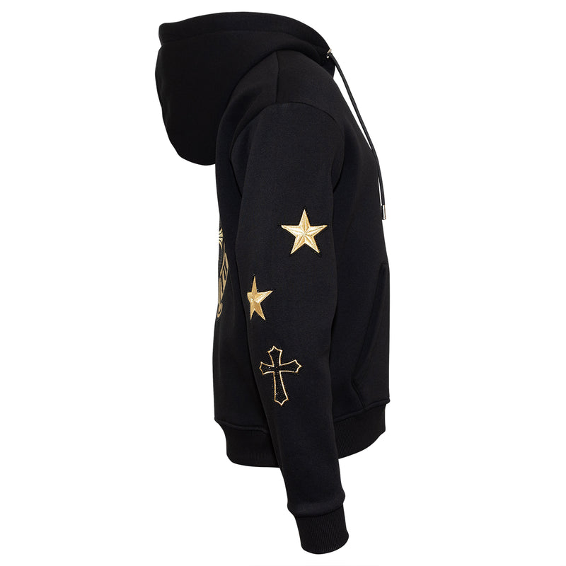 Goldstar Sweatjacke Schwarz