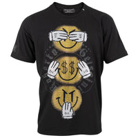 Smile T-Shirt Schwarz