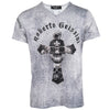Heaven Burnout V-Neck T-Shirt