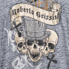 Face Burnout V-Neck T-Shirt