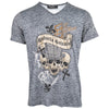 Face Burnout V-Neck T-Shirt