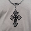 Chain stonewashed V-Neck T-Shirt