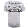 Chain stonewashed V-Neck T-Shirt