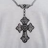Chain stonewashed V-Neck T-Shirt