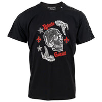 Skull Star T-Shirt Schwarz