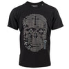 Skull Mirror T-Shirt Schwarz