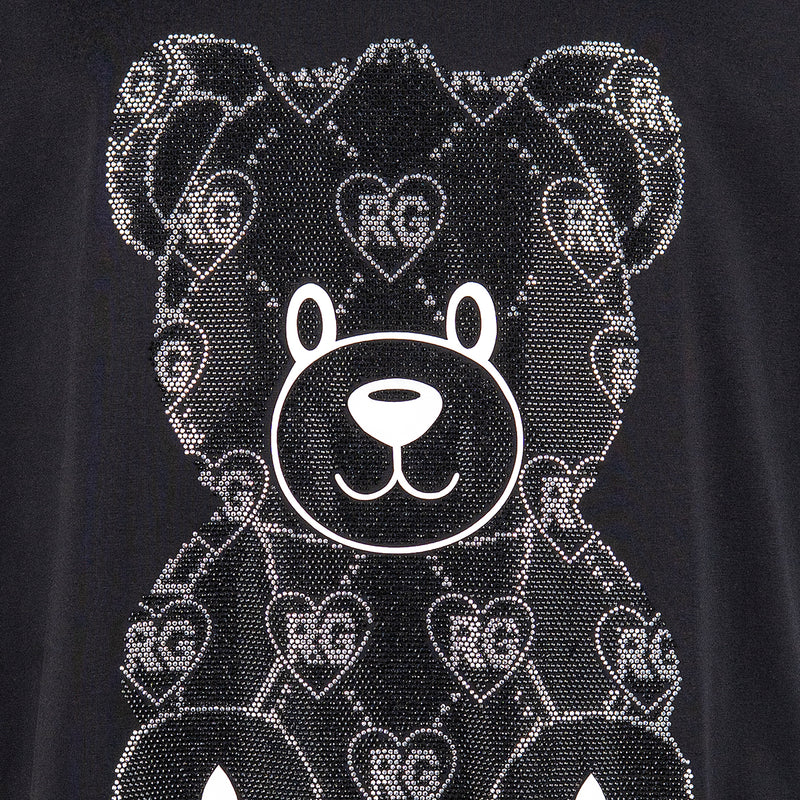 Happy Bear T-Shirt Schwarz