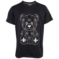 Happy Bear T-Shirt Schwarz