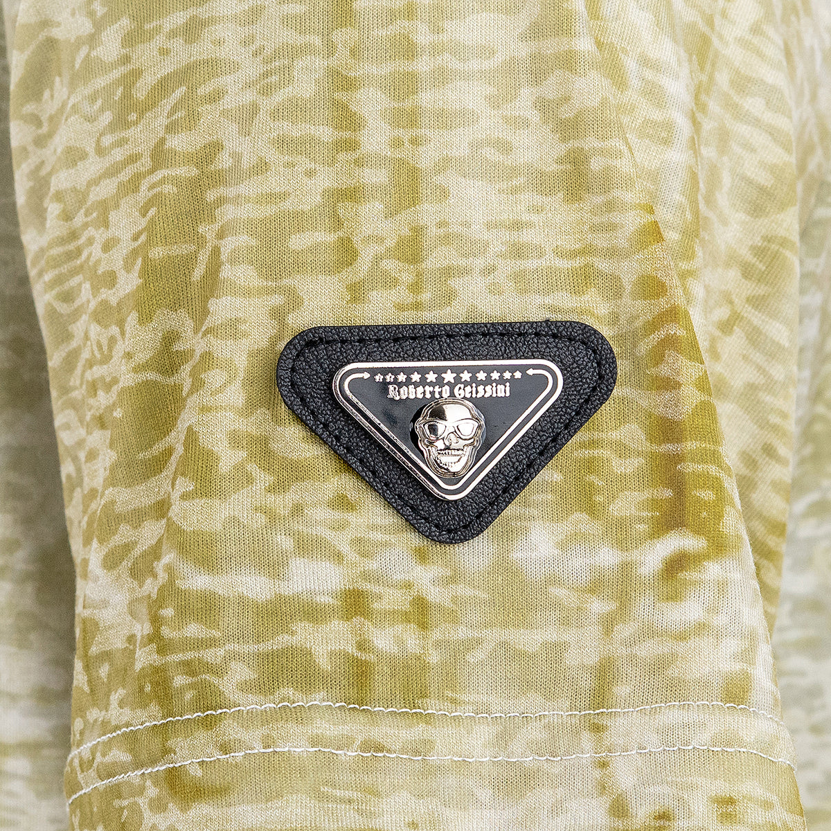 Skull Green Card T-Shirt