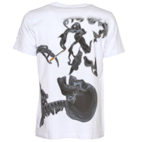 Smoke Skull T-Shirt Weiß