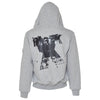 X Hoodie Grau