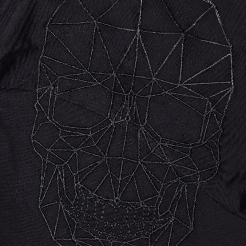 Invisible Skull T-Shirt Black 