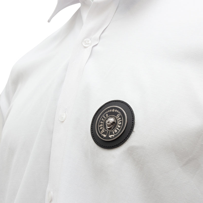 Men's Shirt PATCHES white