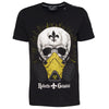 Skull Masked T-Shirt Black Unisex