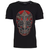 Red Pyramide T-Shirt Schwarz