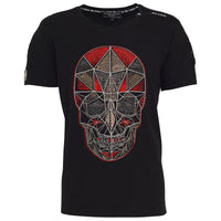 Red Pyramide T-Shirt Schwarz