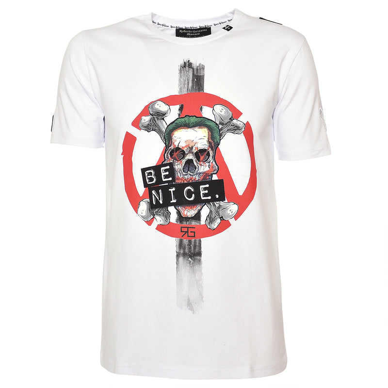 Bloody Skull T-Shirt Weiß
