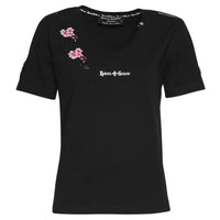 Small Flowers T-Shirt Black