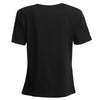 Diamond Flower T-Shirt Schwarz