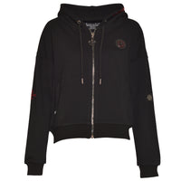 Cross Skull Sweat Jacket Black