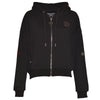 Cross Skull Sweatjacke Schwarz