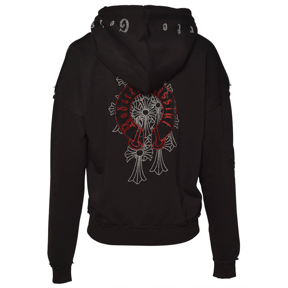 Damen Style Sweatjacke Schwarz