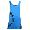 Wild and Free Top Blau