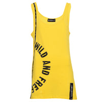 Wild and Free Top Yellow