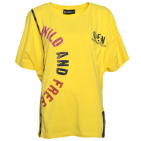 Wild and Free T-Shirt Yellow