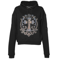 Blue Cross Hoodie Schwarz