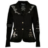 Jewel Blazer Black