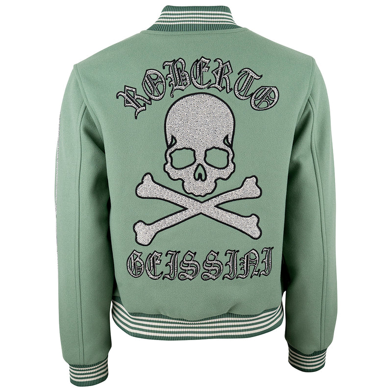 College Jacke Mintgrün