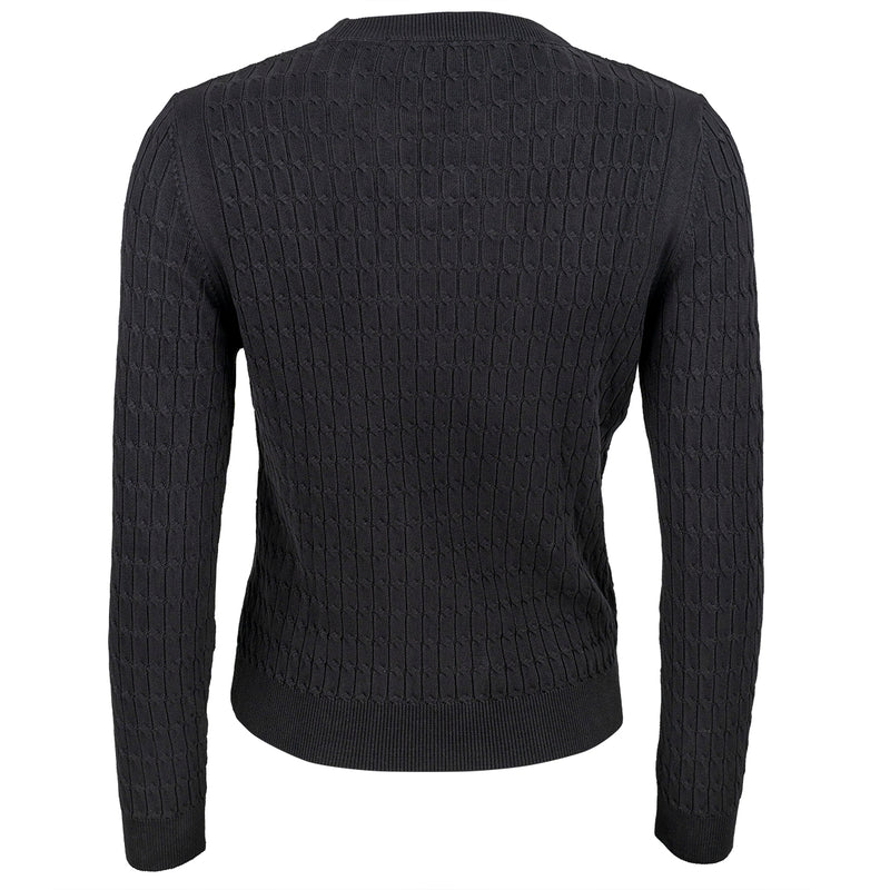 Strickpullover Business Schwarz