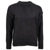 Basic Strickpullover - black