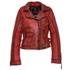 Okkea Lederjacke Rot