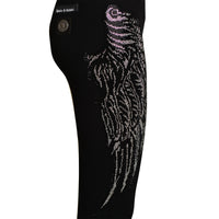 Wings Damen Leggins Schwarz