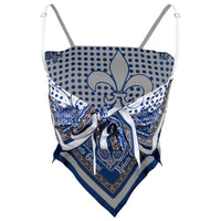 Tuch Bluse CLOU