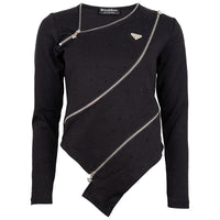 Crazy-Zipp Fashion Oberteil