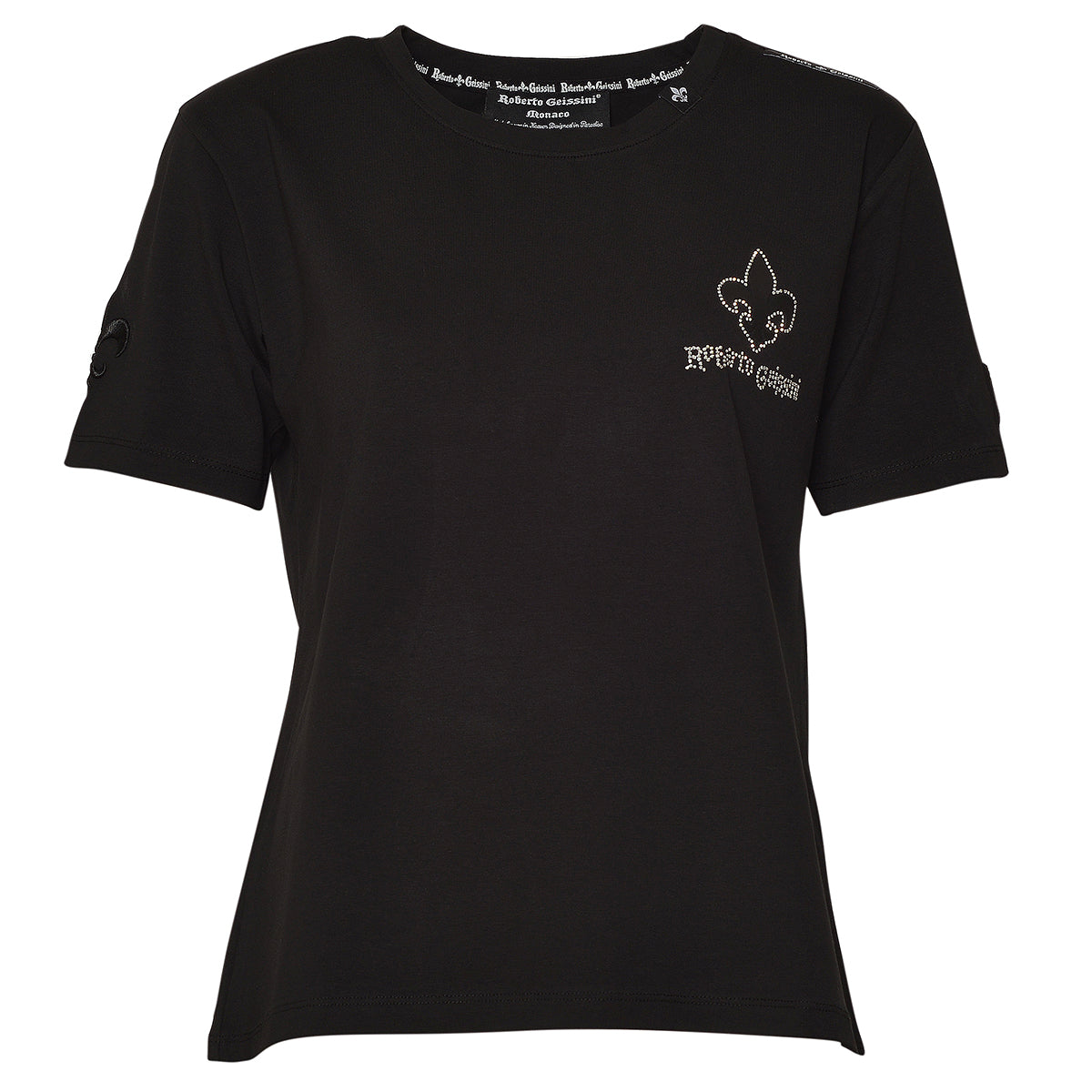 Double Cross T-Shirt Schwarz