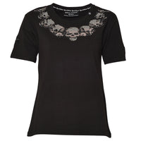 Skulls T-Shirt Schwarz