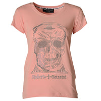 Diamond Skull T-Shirt Rosa