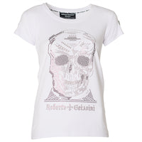 Diamond Skull T-Shirt White