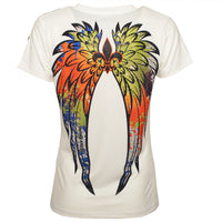 Colour Wings T-Shirt White