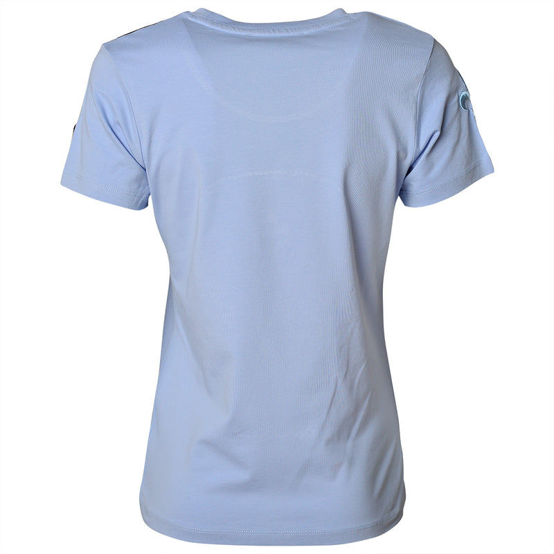 Summer Skull T-Shirt Blau