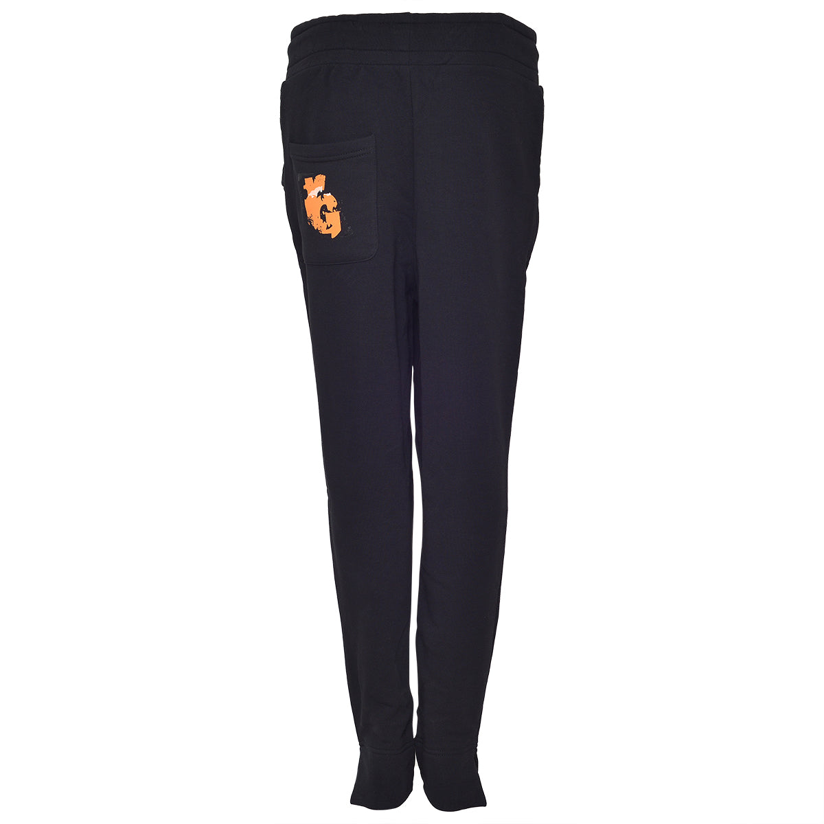 X Jogging Pants Black Orange Roberto Geissini